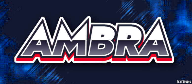 Ambra Text effect