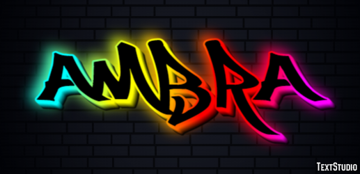 Ambra Text Effect