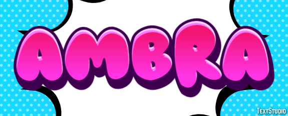 Ambra Text effect