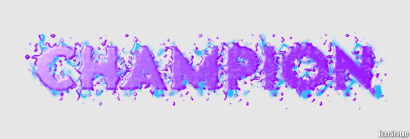 Champion Text Effect