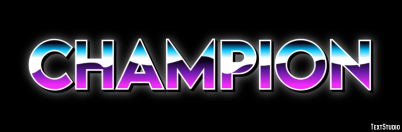 Champion Text Effect