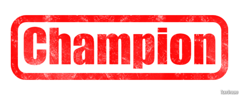 Champion Text Effect