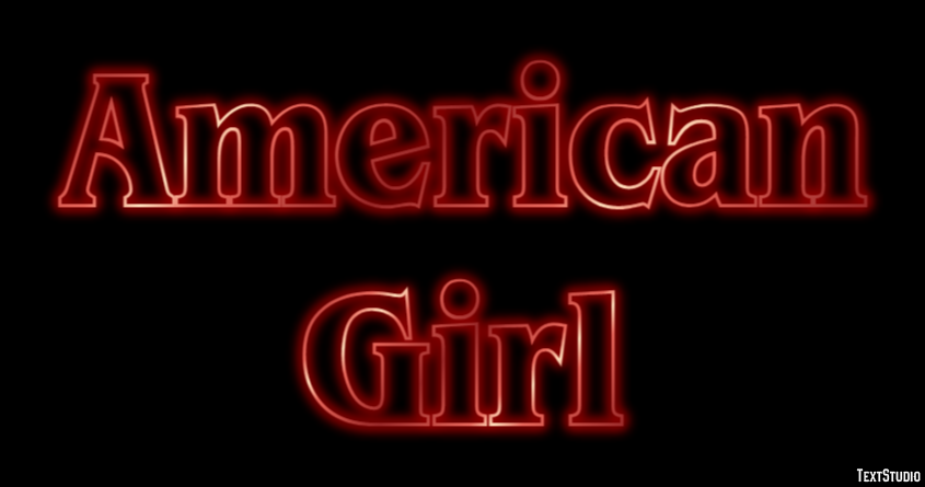 American Girl Efekt tekstowy