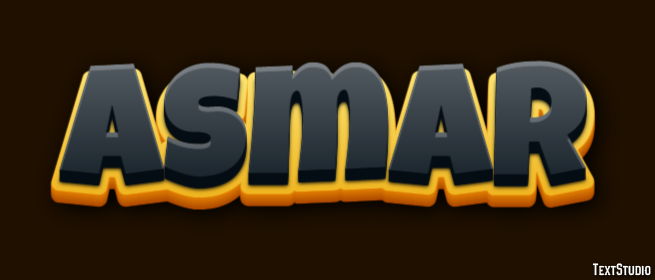 Asmar Text Effect