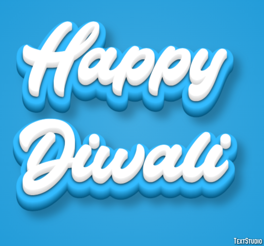 Happy Diwali Text Effect