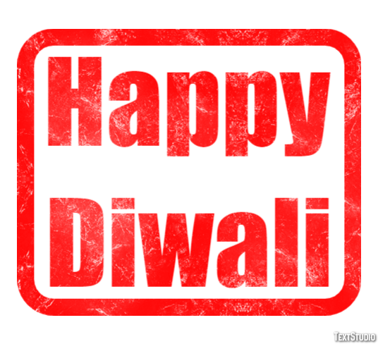 Happy Diwali Text effect