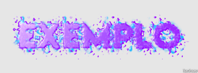 Exemplo Text effect
