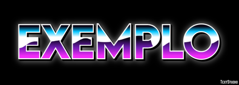Exemplo Text effect