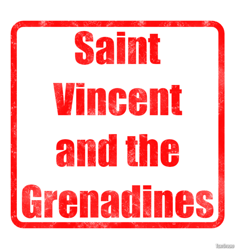 Saint Vincent and the Grenadines Text effect