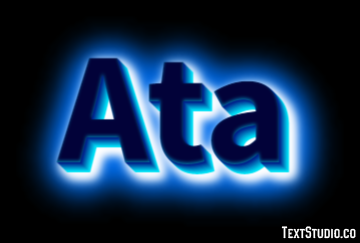 Ata Texteffekt
