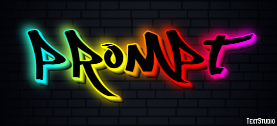 Prompt Text Effect