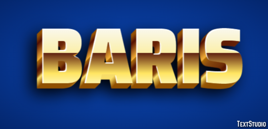 Baris Text Effect