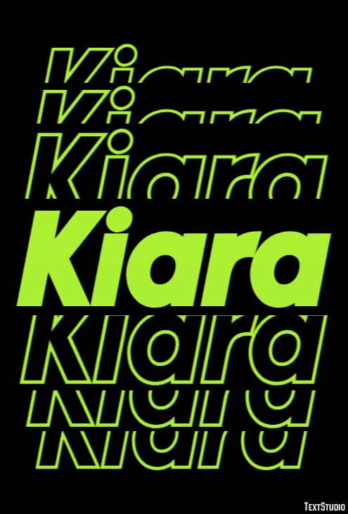 Kiara Efekt tekstowy
