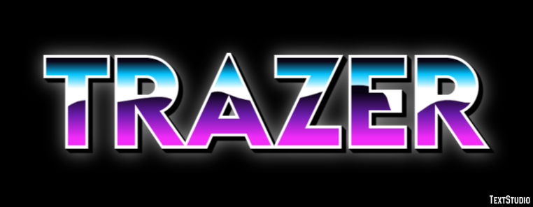 Trazer Text Effect