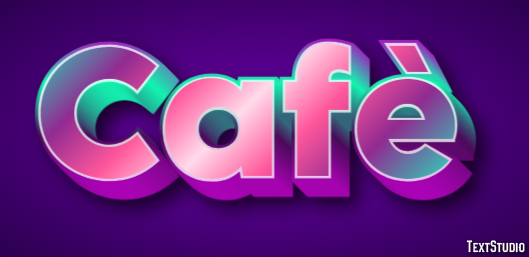 Cafè Effet de texte