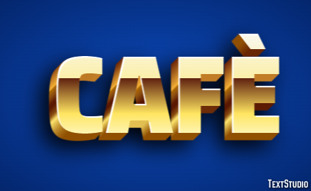 Cafè Effet de texte