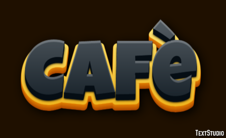 Cafè Text Effect