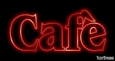 Cafè Effet de texte