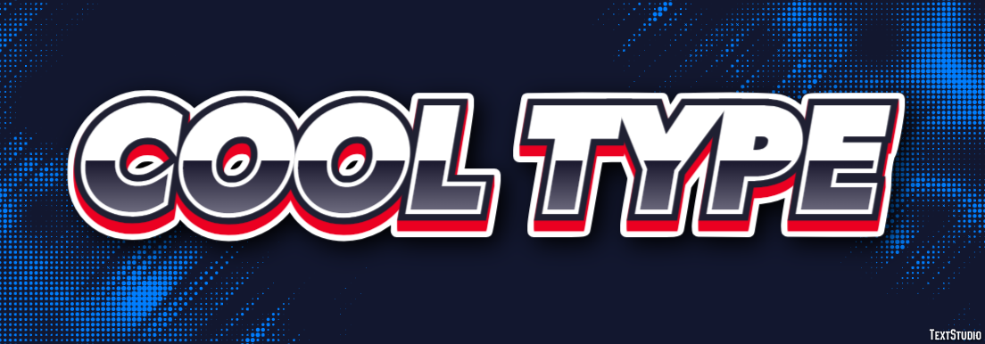 Cool Type Tekst Effect