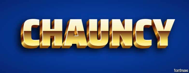 Chauncy Text effect
