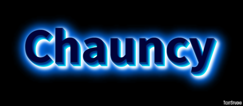 Chauncy Text effect