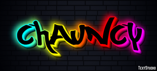 Chauncy Text effect