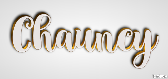 Chauncy Text Effect