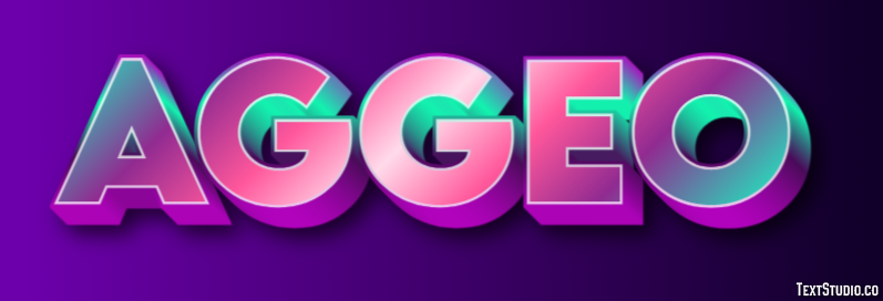 Aggeo Texteffekt