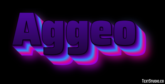 Aggeo Texteffekt