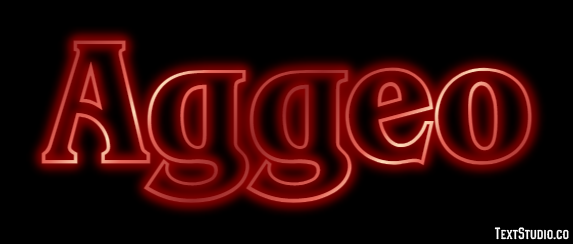 Aggeo Texteffekt