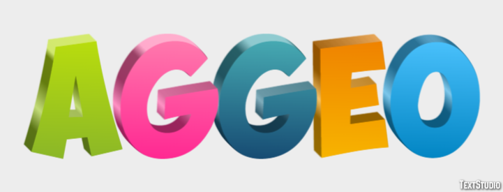 Aggeo Texteffekt