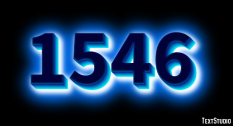1546 Text Effect