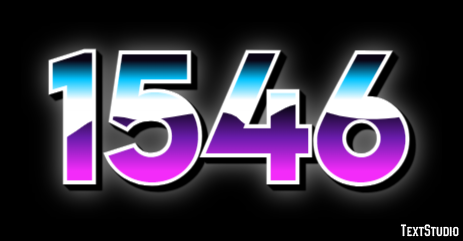 1546 Text Effect