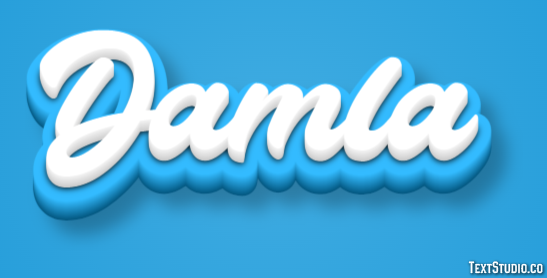 Damla Metin efekti