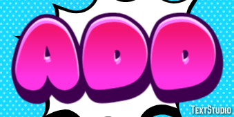 Add Text effect