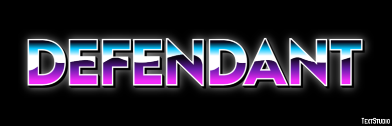 Defendant Text Effect