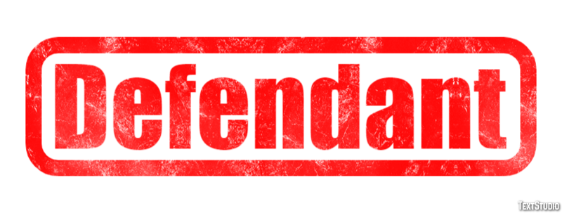 Defendant Text Effect