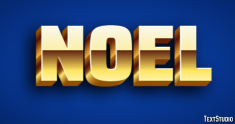 Noel Text Effect