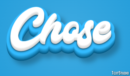Chose Text Effect