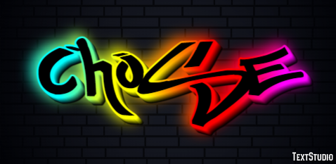 Chose Text Effect