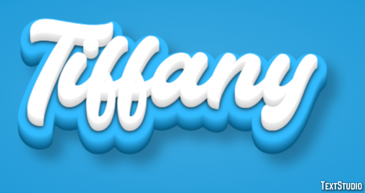 Tiffany Text Effect