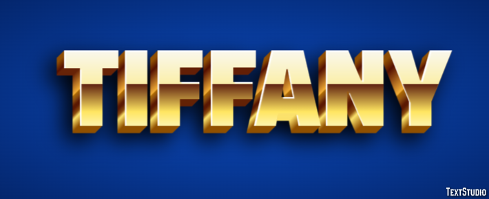 Tiffany Text Effect