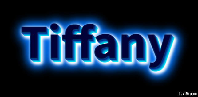 Tiffany Text Effect