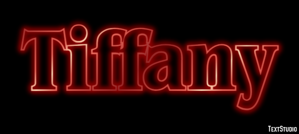 Tiffany Text Effect