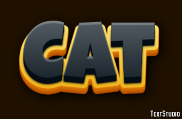 Cat Text effect