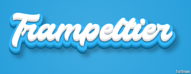 Trampeltier Effetto testo