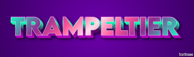 Trampeltier Effetto testo