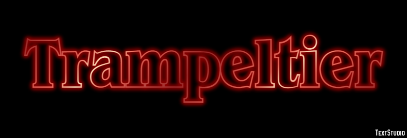 Trampeltier Effetto testo