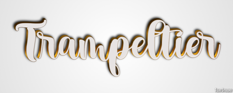 Trampeltier Texteffekt