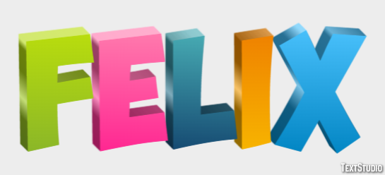 Félix Tekst Effect